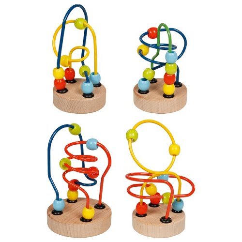 Mini korálkové bludisko 4 druhy