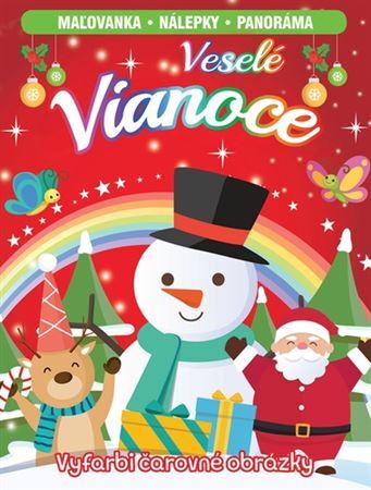 Kniha Veselé Vianoce panoráma