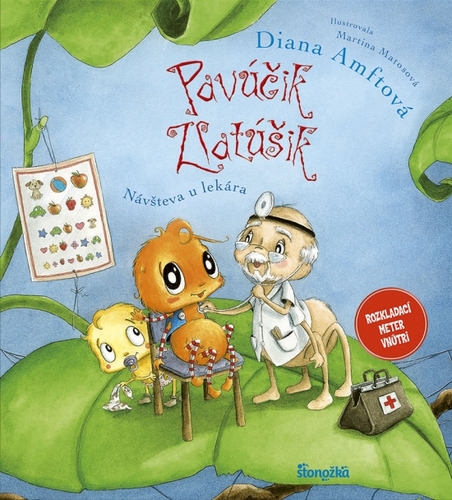 Kniha Pavúčik Zlatúšik 8: Návšteva u lekára
