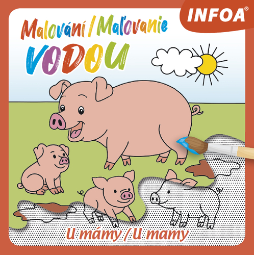 Kniha Malování vodou - u mámy