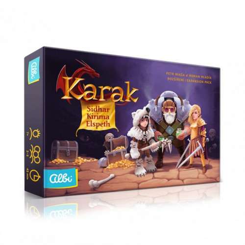 Albi hra KARAK: Sidhar, Kirima a Elspeth (hra v češtine)