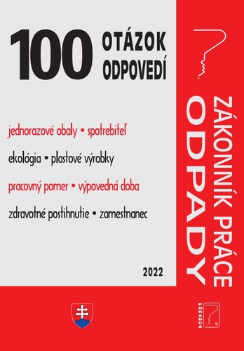 Kniha 100 OAO– Zákonník práce, odpady