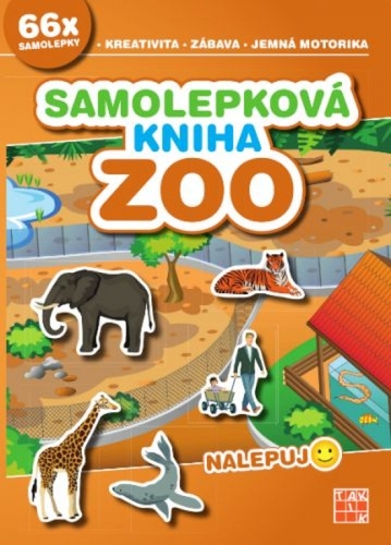 Kniha Samolepková kniha - ZOO