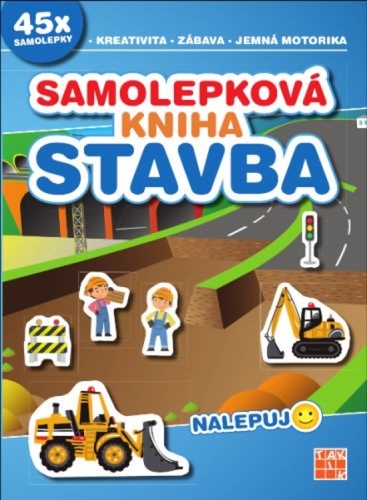 Kniha Samolepková kniha - Stavba
