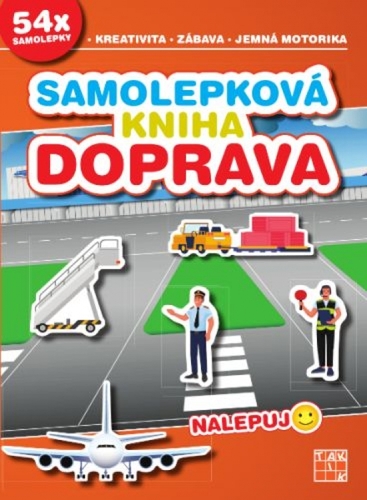 Kniha Samolepková kniha - Doprava