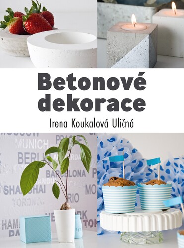 Kniha Betonové dekorace