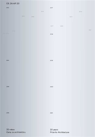 Kniha 20 rokov Ceny za architektúru CE ZA AR 20
