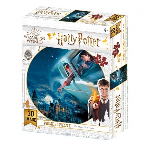 3D puzzle Harry Potter: Harry a Ron nad Rokfortom 300 dielikov