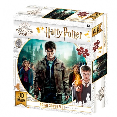 3D puzzle Harry Potter: Harry, Hermione and Ron 300 dielikov