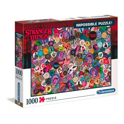 Puzzle Impossible Stranger things 1000 Clementoni