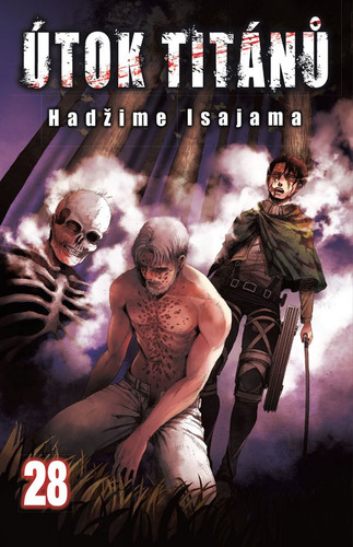 Kniha Útok titánů 28