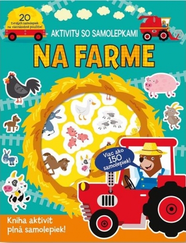Kniha Aktivity so samolepkami - Na farme