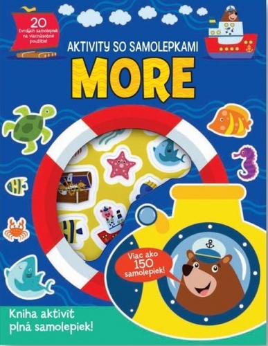 Kniha Aktivity so samolepkami - More