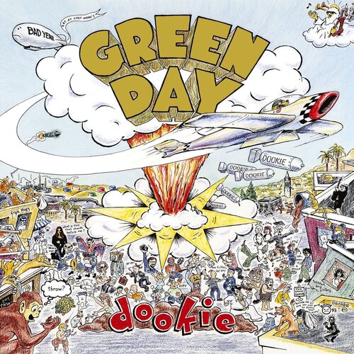 Kniha Green Day - Dookie LP