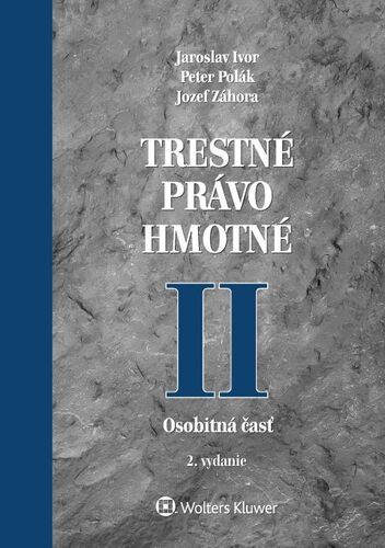 Kniha Trestné právo hmotné II
