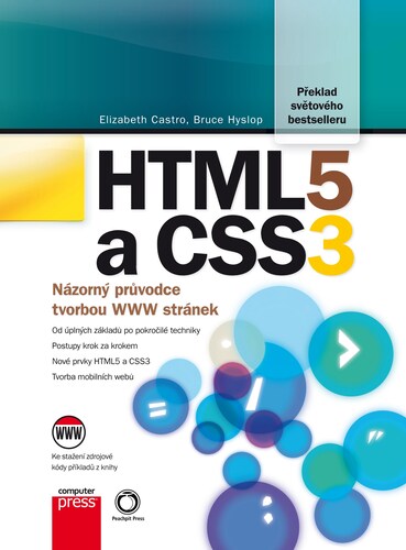 Kniha HTML5 a CSS3
