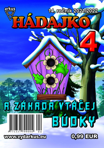 Kniha Hádajko 4 2022 a záhada vtáčej búdky - Jela Mlčochová