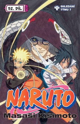 Kniha Naruto 52 Shledání týmu 7