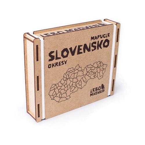 Mapucle Slovensko okresy