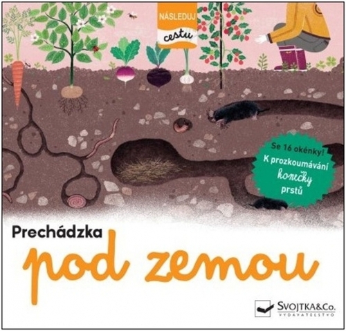 Kniha Precházka pod zemou – sleduj cestu