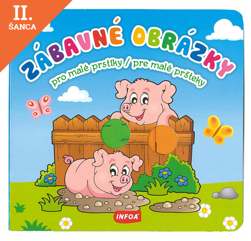 Lacná kniha Zábavné obrázky - Pro malé prstíky / Pre malé pršteky