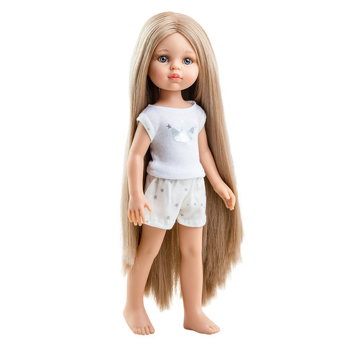 Bábika Las Amigas Carola v pyžamku 32 cm