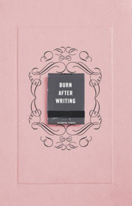 Burn After Writing - Sharon Jonesová
