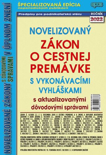 Novelizovaný zákon o cestnej premávke 5/2022