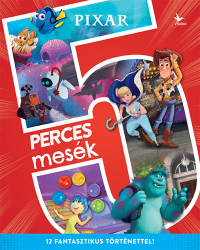 Kniha Pixar - 5 perces mesék - Walt Disney