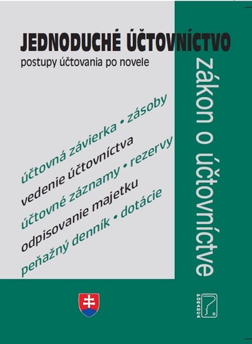 Kniha Jednoduché účtovníctvo, postupy účtovania po novele 2022 - Ivana Hudecová