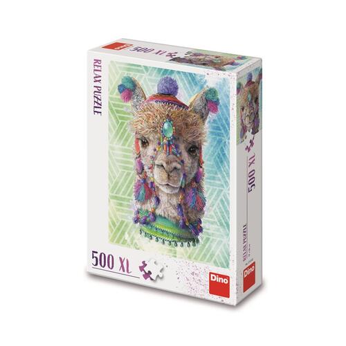 Kniha Puzzle 500XL Lama relax