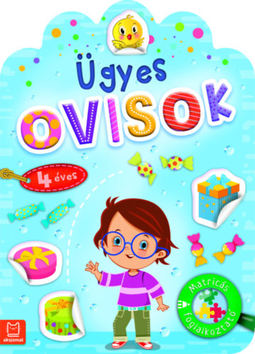 Ügyes ovisok - 4 éves - Matricás foglalkoztató