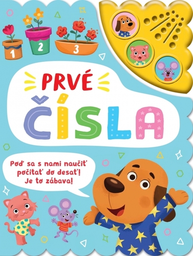 Prvé čísla - 3 zvukové tlačidlá - Claire Mowat,James Phoenix