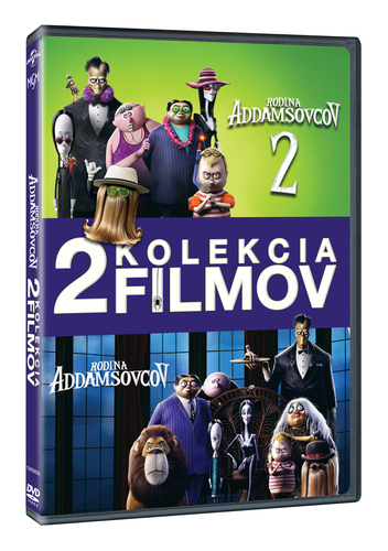 Rodina Addamsovcov kolekcia 1.+2. 2DVD (SK)