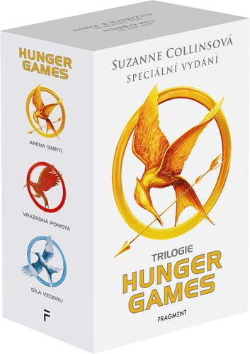 Kniha HUNGER GAMES – komplet, výroční vydání 1.-3.díl - box