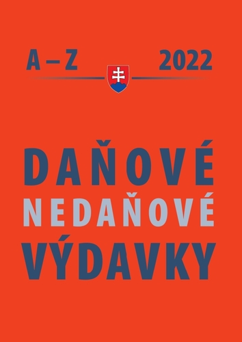 Daňové a nedaňové výdavky 2022 - Ján Mintál