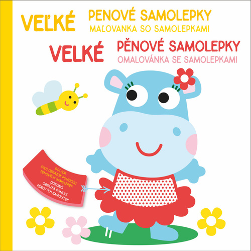 Velké pěnové samolepky: Hroch / Veľké penové samolepky: Hroch