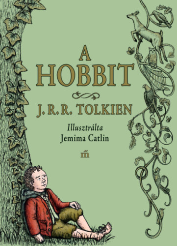 Kniha A Hobbit - Jemima Catlin illusztrációival - John Ronald Reuel Tolkien