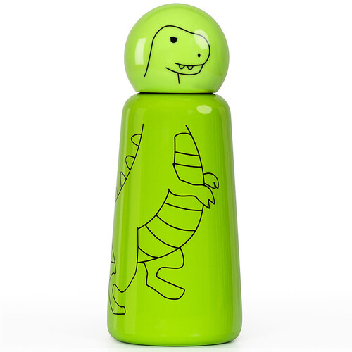 Lund London Termo fľaša LUND LONDON Skittle Bottle Mini 300ml T-Rex