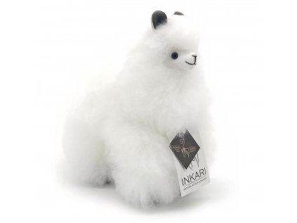 Plyšová hračka Alpaca SMALL Ivory 23cm