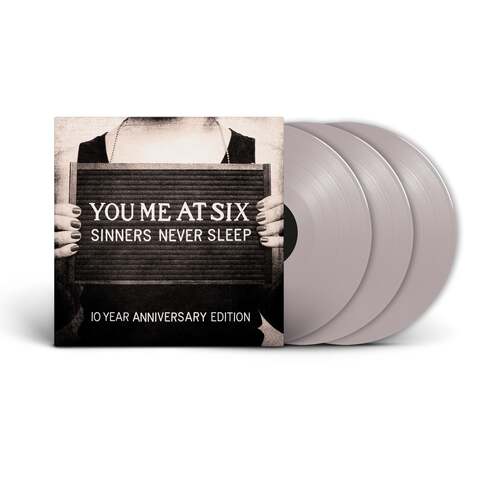 Kniha You Me At Six - Sinners Never Sleep: 10th Anniversary (Deluxe Ltd.) 3LP
