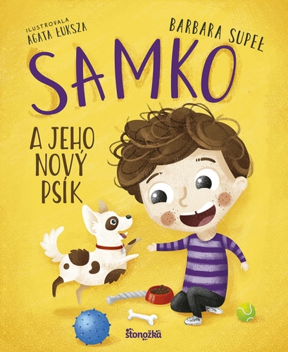 Samko 1: Samko a jeho nový psík - Barbara Supeł,Silvia Kaščáková