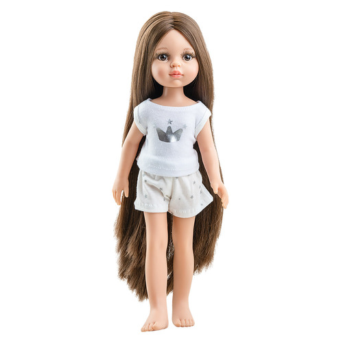 Bábika Las Amigas Carla v pyžamku 32 cm