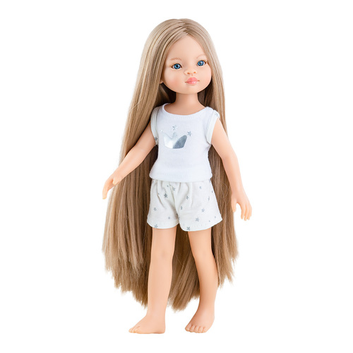 Bábika Las Amigas Manica v pyžamku 32 cm