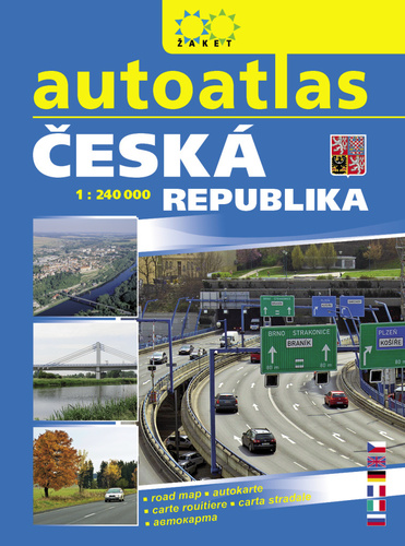 Autoatlas Česká republika 1:240 000, vydání 2022