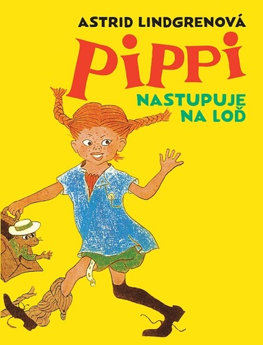 Kniha Pippi nastupuje na loď - Astrid Lindgren