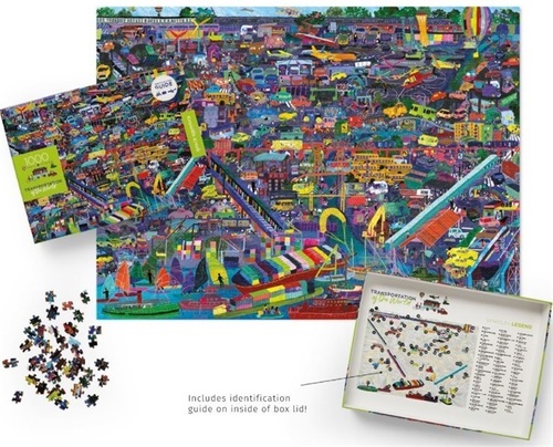 Puzzle doprava 1000 Crocodile Creek