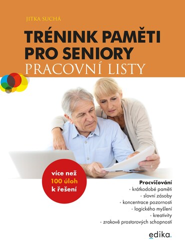 Kniha Trénink paměti pro seniory: Pracovní listy