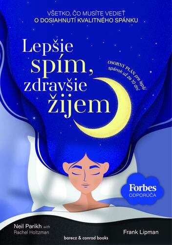 Kniha Lepšie spím, zdravšie žijem