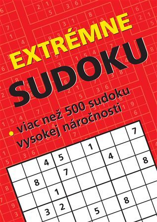 Kniha Extrémne sudoku